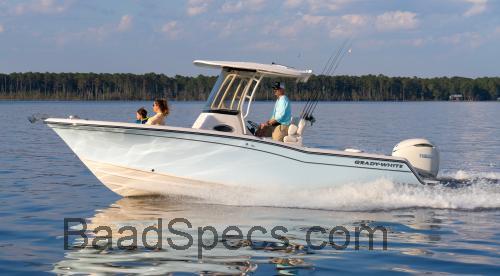 Grady White 236 Fisherman tekniske specifikationer 